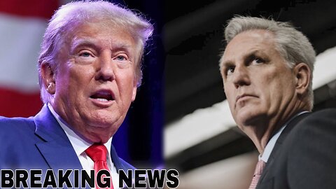 TRUMP STORMS OUT OF THE GOP IN SHOCK AFTER KEVIN MCCARTHY SLAMMED HIM WHEN HE CAME BEGGING FOR HELP