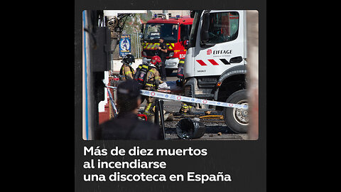 España: Más de una decena de muertos en el incendio de una discoteca en Murcia