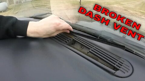CHEVY S-10 XTREME DASH/DEFROST VENT COVER REPLACEMENT