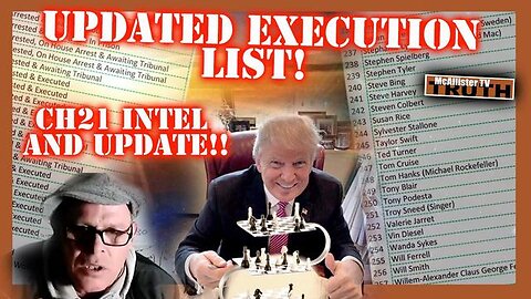 UPDATED EXECUTION LIST! CH21 INTEL! TRUMP RALLY NOTES! MUTANTS AND TIME TRAVEL!