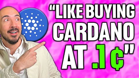 Like Buying Cardano At 1¢! (Altcoins with 50x Potential)