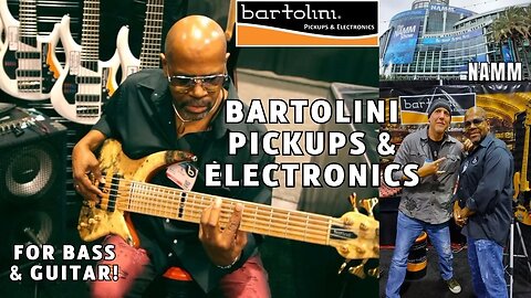 NAMM 2023 Bartolini Pickups & Electronics Booth - the Sounds & Gear