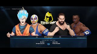 WWE2K23 AWF Week 3 SSJ Mark SavageCreaturee VS Fender Rhodes Quick Silva