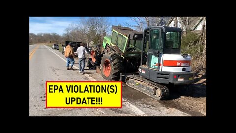 EPA VIOLATIONS UPDATE! Dismantling new 8 acre Picker's paradise land investment! JUNK YARD