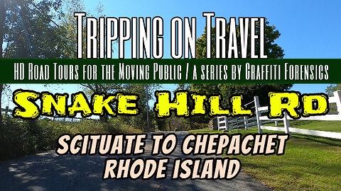 Tripping on Travel: Scituate, Rhode Island