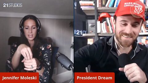 Manosphere President @Anthony Dream Johnson interviews YouTuber @Jennifer Moleski | 21 Live