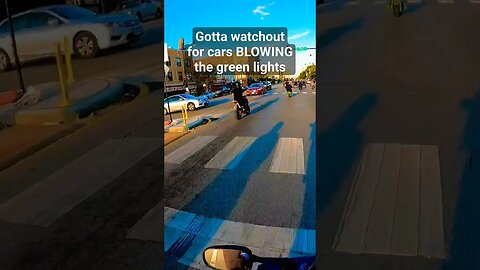 He BLEW the GREEN light 😡 #bikelife #motovlog