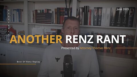 Tom Renz | Best of Renz Replay: Arrest Katie Hobbs... and Fast!