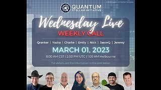 QSI Weekly Wednesday Panel Call - ART OF WAR: WHITE HAT TAKEOVER OF CABAL AGENDA (March 1, 2023)