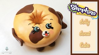 Shopkins/Petkins Dolly Donut cake: How to make from Creative Cakes by Sharon