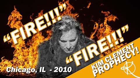 Kim Clement Prophecy - FIRE! Chicago ,IL - 2010