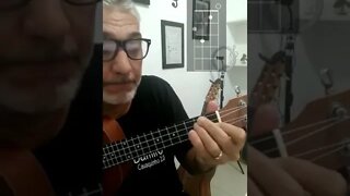 Acordes menores - Ukulele #shorts