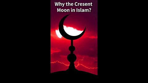 Why is the Crescent Moon and Star symbols in Islam? #islam #shorts #islamchristiandebate