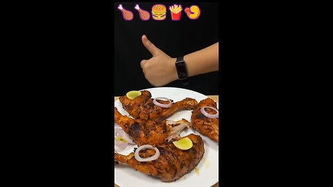 Tandoori Chicken ASMR Cooking 🍗🐓🔪🍴🐔🍗