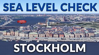 Sea Level Check - Stockholm, Sweden