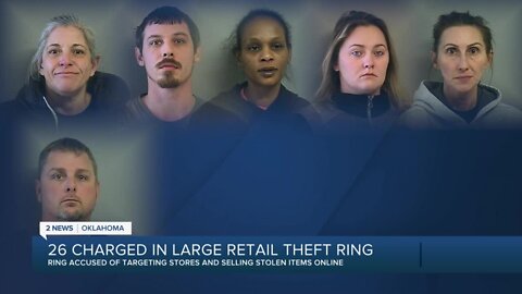 26 charged in large retail theft ring