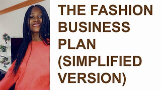 how to write your best fashion business plan and make your dream come to life