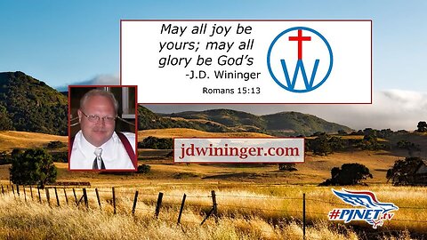 J. D. Wininger on #PJNET.tv 3/14/2024