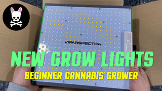 Beginner Cannabis Grower - New Grow Lights - Perfect for Smaller Grow Tents