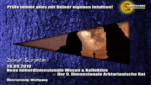 Neue höherdimensionale Wesen & Kollektive ∞ Der 9D. Arkturianische Rat