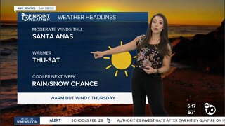 ABC 10News PinPoint Weather With Meteorologist Angelica Campos