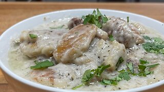 Cauliflower Gnocchi With Coconut Cream Sauce