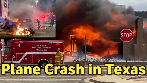 Single-Engine Plane Crash Occurs Near Plano Shopping Center | News Update