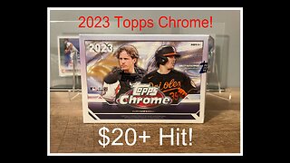 2023 Topps Chrome Blaster Box Opening!