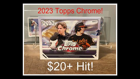 2023 Topps Chrome Blaster Box Opening!