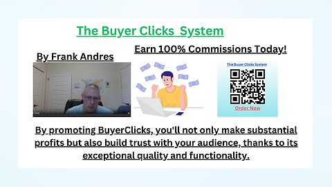 The Buyer Clicks System - Real Buyer Traffic