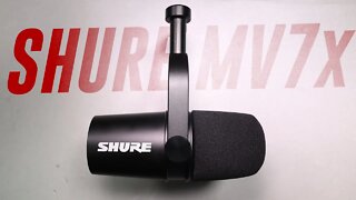 Shure MV7x Podcast Mic Review / Test (vs. SM7b, RE20, Q2u, SM58, and More)
