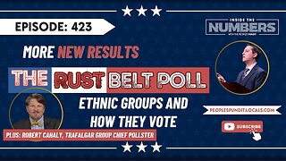 Ethnic Groups in the Rust Belt, Polling Misinformation | Inside The Numbers Ep. 423