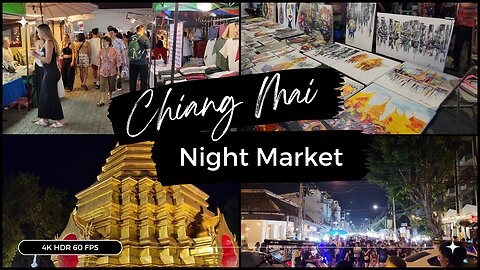 Chiang Mai Night Market 🌙✨