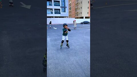 Siuuu from Cristiano Ronaldo | Fan Kid Skating #skateweaver #viral #shorts