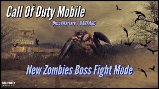 Call Of Duty Mobile Brand New Zombies Mode (BOSS Fight)