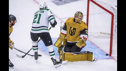 Stars in familiar spot after losing Game 1 in OT to Knights