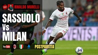 SASSUOLO-MILAN 0-0, il commento alla partita di Rinaldo Morelli