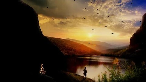 Fly Away Home Ambience ~ Peaceful SONG & INSTRUMENTAL Beautiful Background