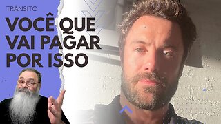 TRAGÉDIA com ATOR faz POLÍTICO socialista ROUBAR MAIS a POPULAÇÃO com MULTAS que NÃO RESOLVEM NADA