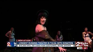 Longest running theater in Tulsa gets donation