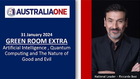 AustraliaOne Party - Green Room Extra with Gideon Jacobs (31 January 2024, 8:00pm AEDT)