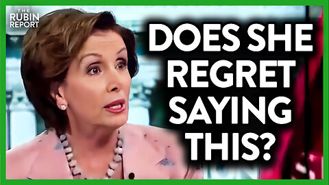 Does Nancy Pelosi Regret Describing Hamas This Way?