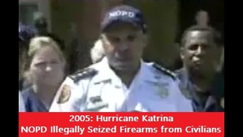 2005: DHS Sent American Private Military Company, Blackwater, to New Orleans After Hurricane Katrina