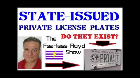 STATE OF TEXAS PRIVATE PLATE CALL