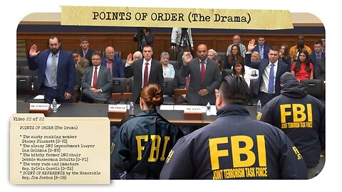 POINTS OF ORDER: The Drama | FBI Whistleblower Hearing | May 18, 2023