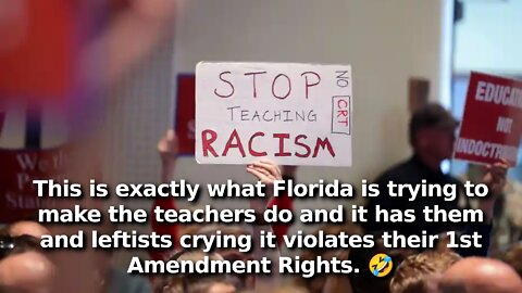 Teachers and a Mom Exploiting Her Daughter Have Filed a Lawsuit Against Florida’s “Stop WOKE Act”