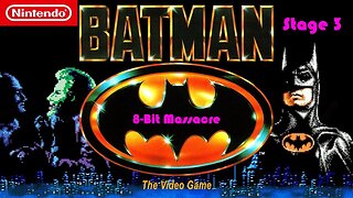 Batman: The Video Game - NES (Stage 3)