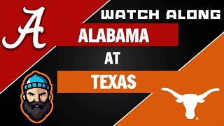 #1 Alabama vs Texas | Watch Along