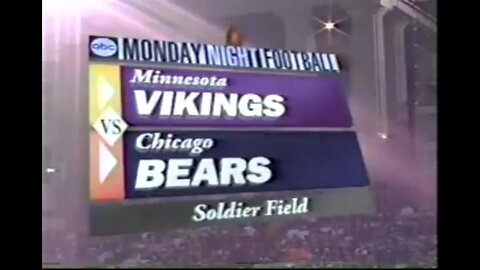 1993-10-25 Minnesota Vikings vs Chicago Bears