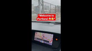 Portland Oregon🌧😍 #city #portland #shortvideo #shorts #short #seattle #views #trip #beutifull #car